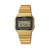 Casio Vintage Gold PVD Quartz Watch A700WG-9A