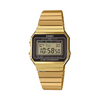 Casio Vintage Gold PVD Quartz Watch A700WG-9A