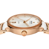 Rado Centrix Women's 35mm Automatic Ceramic & Rose PVD Watch R30 037 744