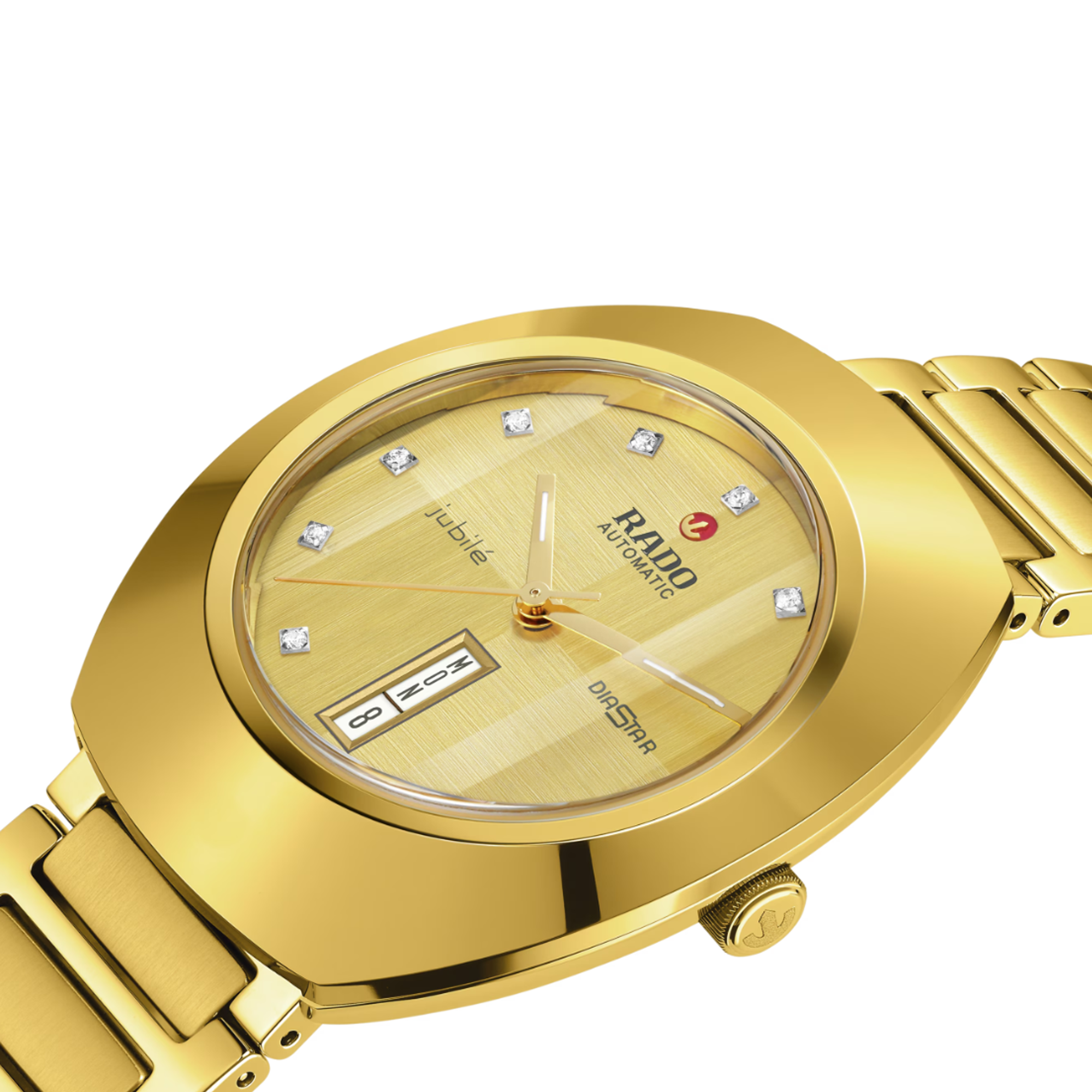 Rado Original Men's 38mm Ceramic & Yellow PVD Automatic Watch R12 161 733