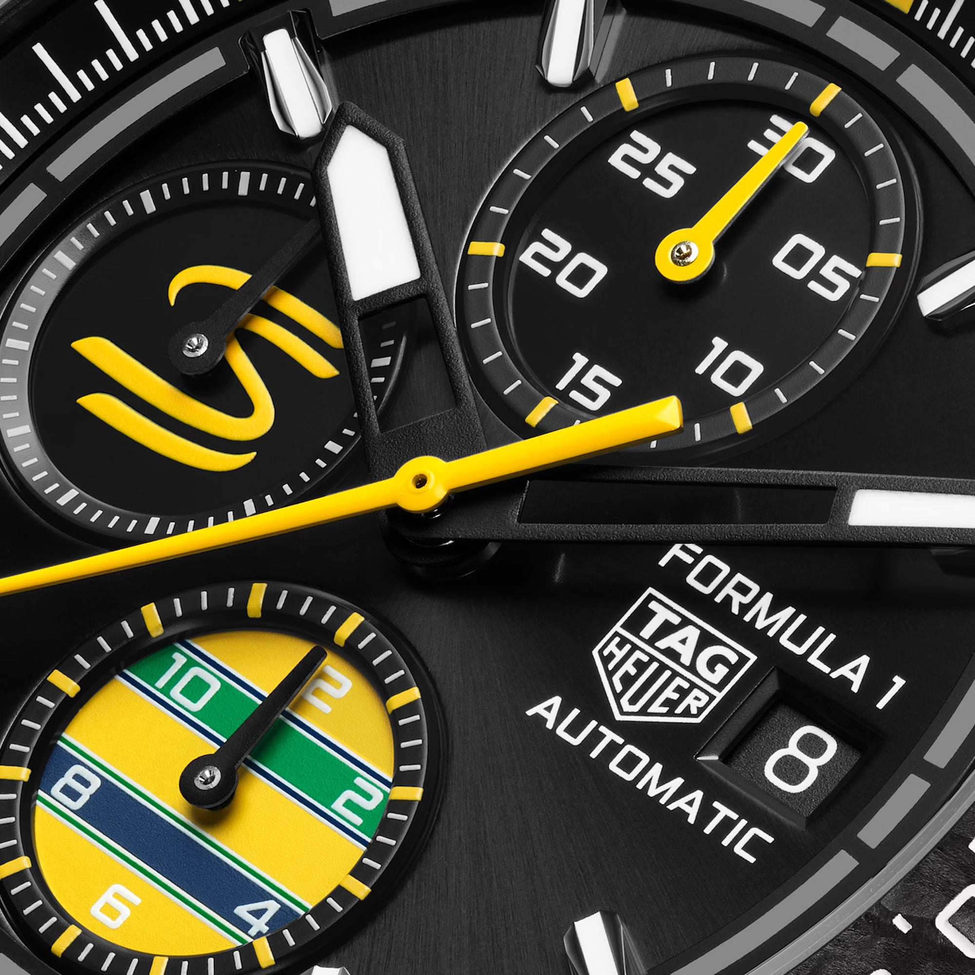 TAG HEUER FORMULA 1 CHRONOGRAPH X SENNA 44MM WATCH CBZ2081.FT8092