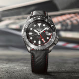 Seiko 5 Sports Supercars Automatic GMT Men's 42.50mm Limited Edition Watch SSK057K