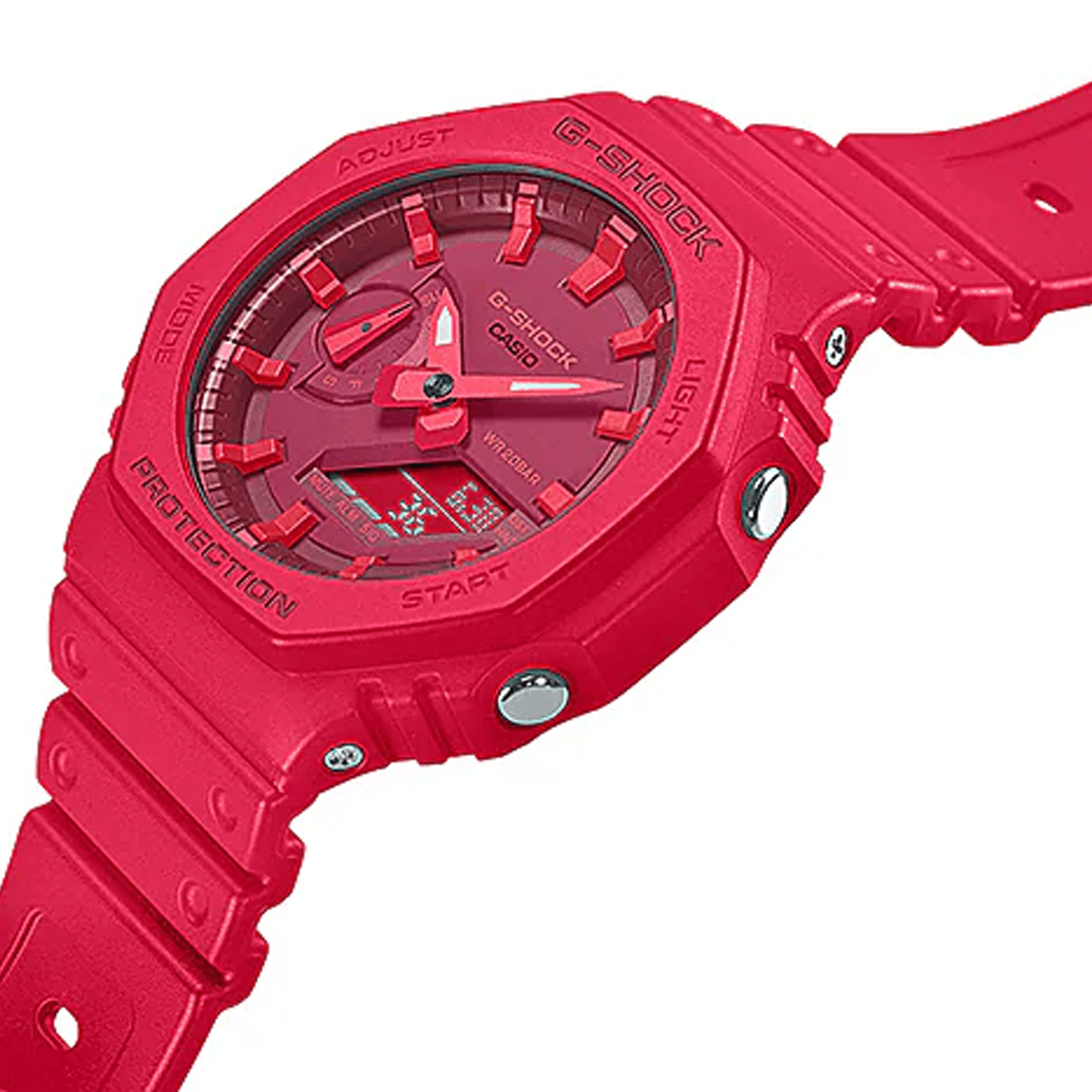 Casio G-SHOCK Men's Resin Analogue Digital Watch GA2100-4A