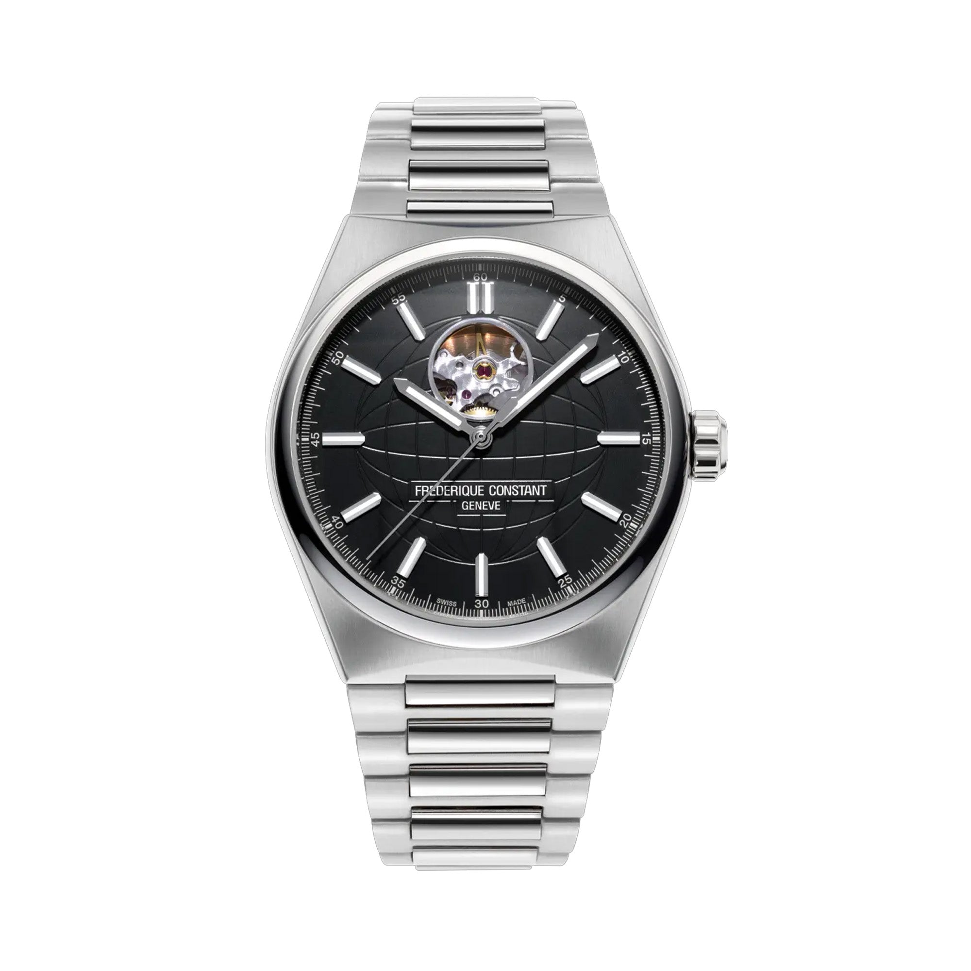 Frederique Constant Highlife Heart Beat Black Automatic Men's 41mm