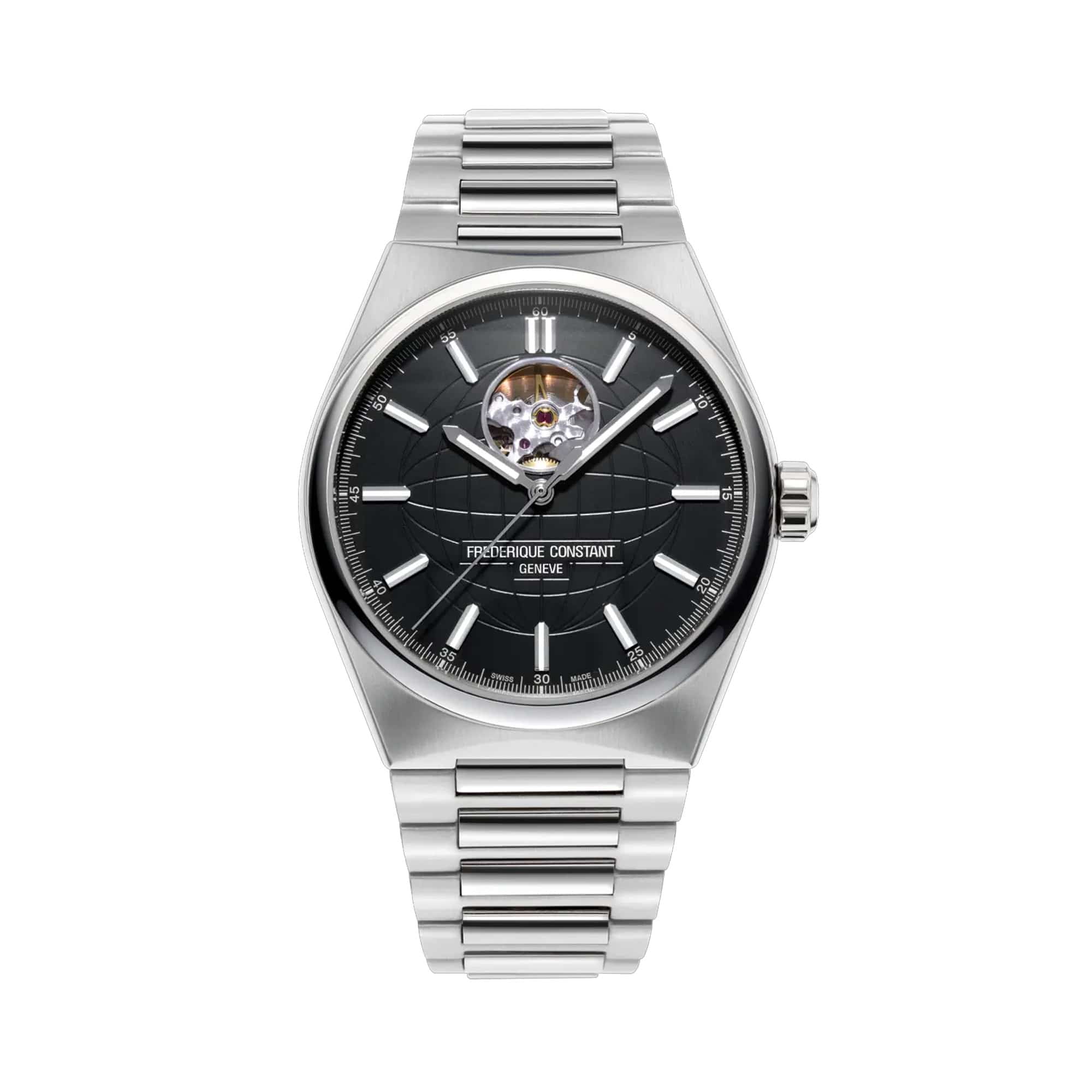 Frederique Constant Highlife Heart Beat Black Automatic Men's 41mm
