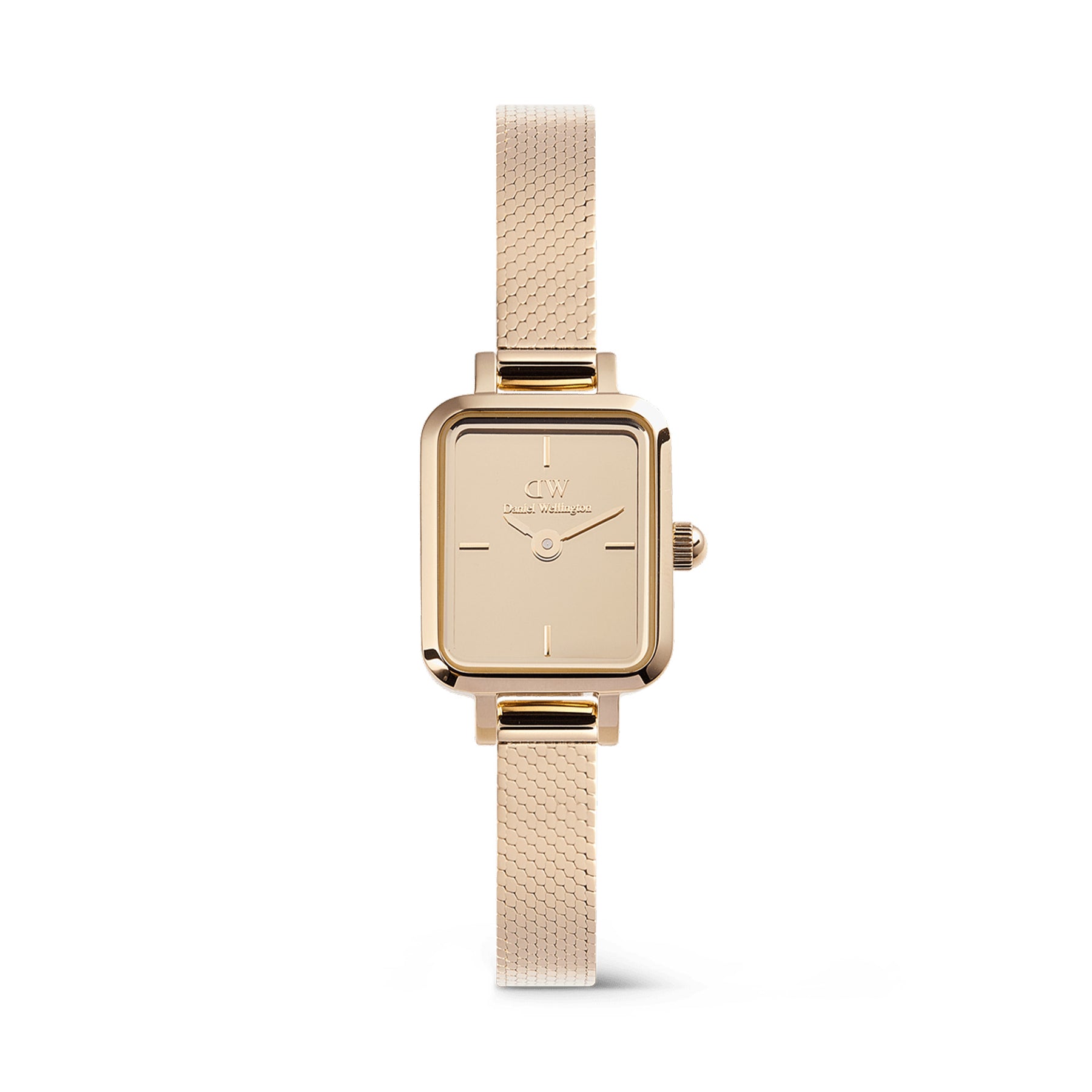 Daniel Wellington Quadro Mini Reflection Rose Gold Watch