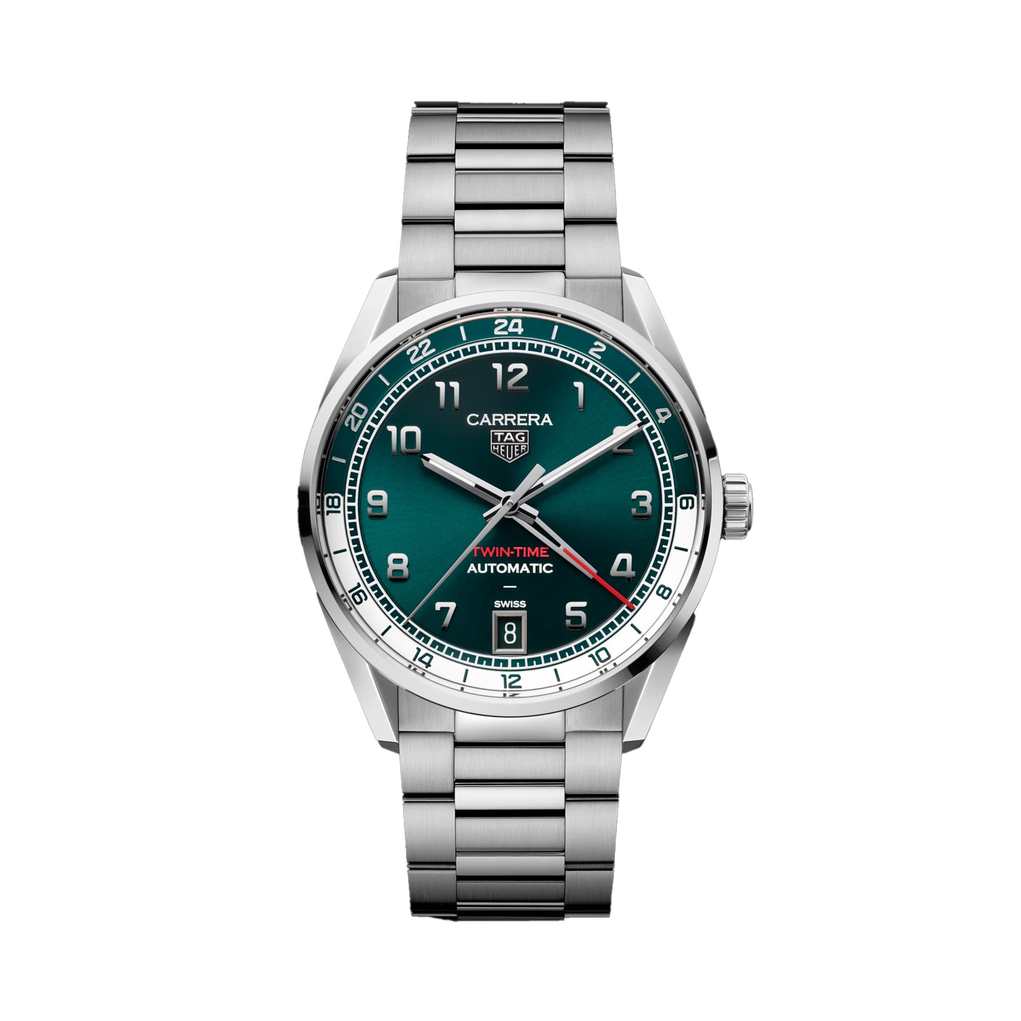 TAG HEUER CARRERA AUTOMATIC GMT MEN'S 41MM WATCH WDA2114.BA0043