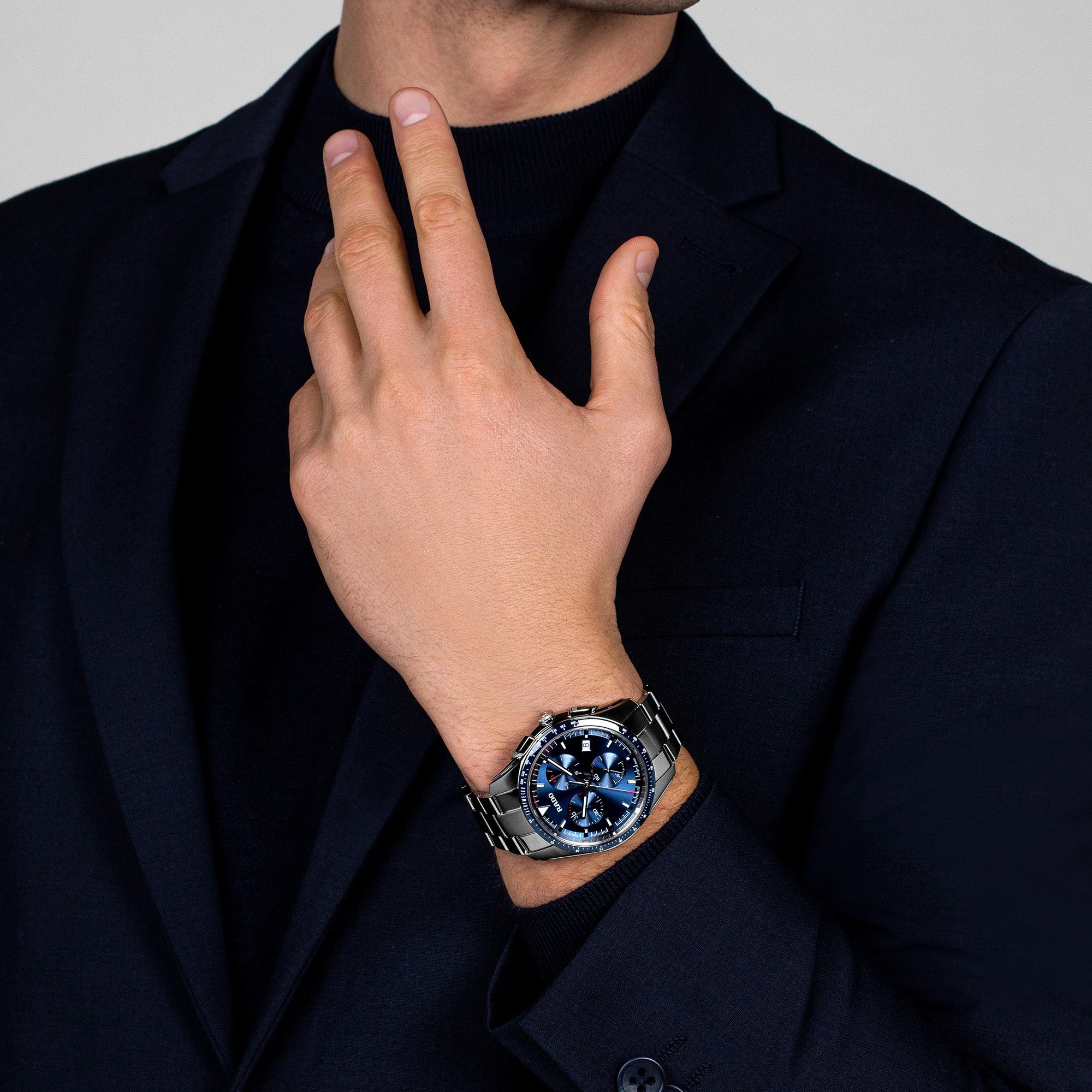 Rado Hyperchrome Quartz Chronograph Men's 45mm Watch R32 259 203