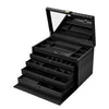 WOLF Lauren Extra Large Jewellery Box Black 349902
