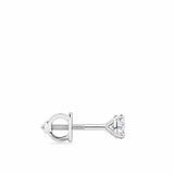 Brilliance 0.50ct TW Diamond Solitaire Earrings in 18ct White Gold