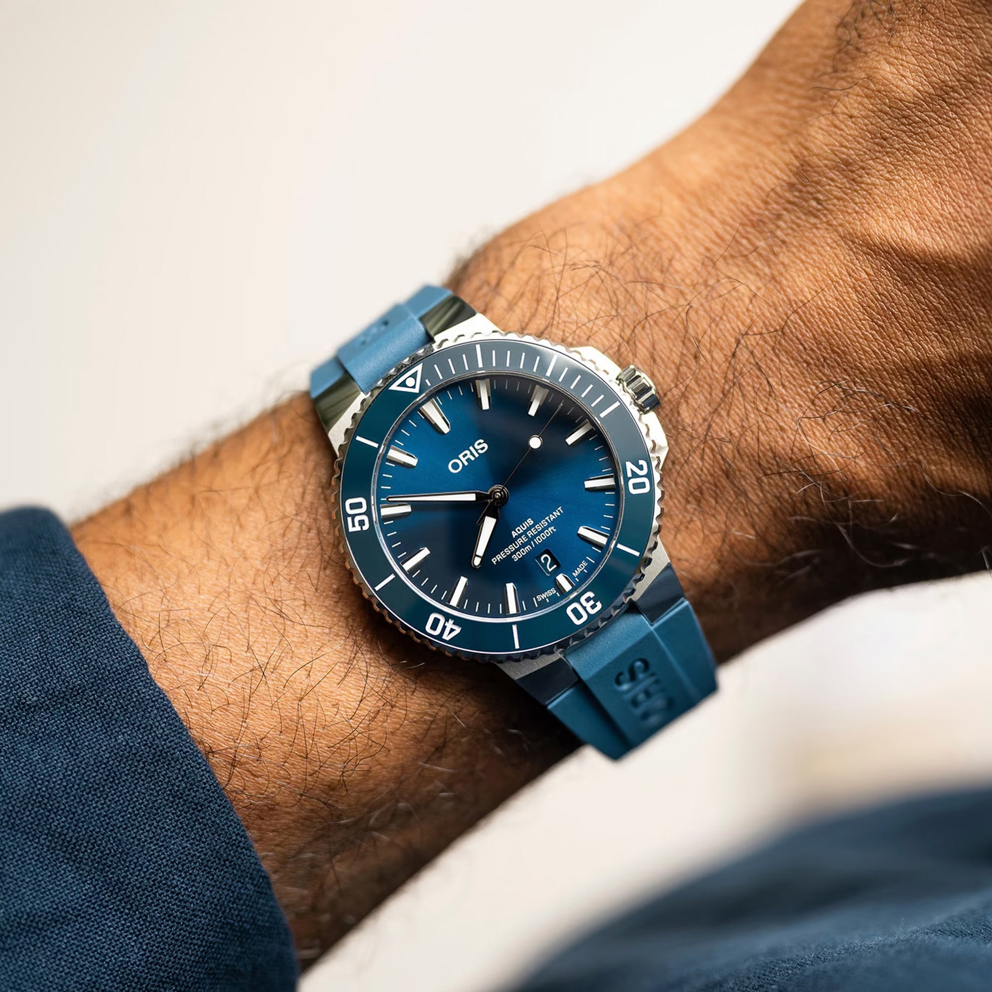 Oris Diver Automatic Men's 41.50mm Watch 733 7787 4135RS