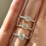 1917™ 0.73ct TW Diamond Solitaire Engagement Ring in 18ct White Gold