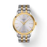 Tissot Stainless Steel & Yellow IP Mens Classic Dream T129.410.22.031.00