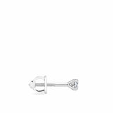 Radiance 0.25ct TW Diamond Solitaire Earrings in 9ct White Gold