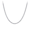 6.00ct TW Lab-Grown Diamond Tennis Necklace in 18ct White Gold
