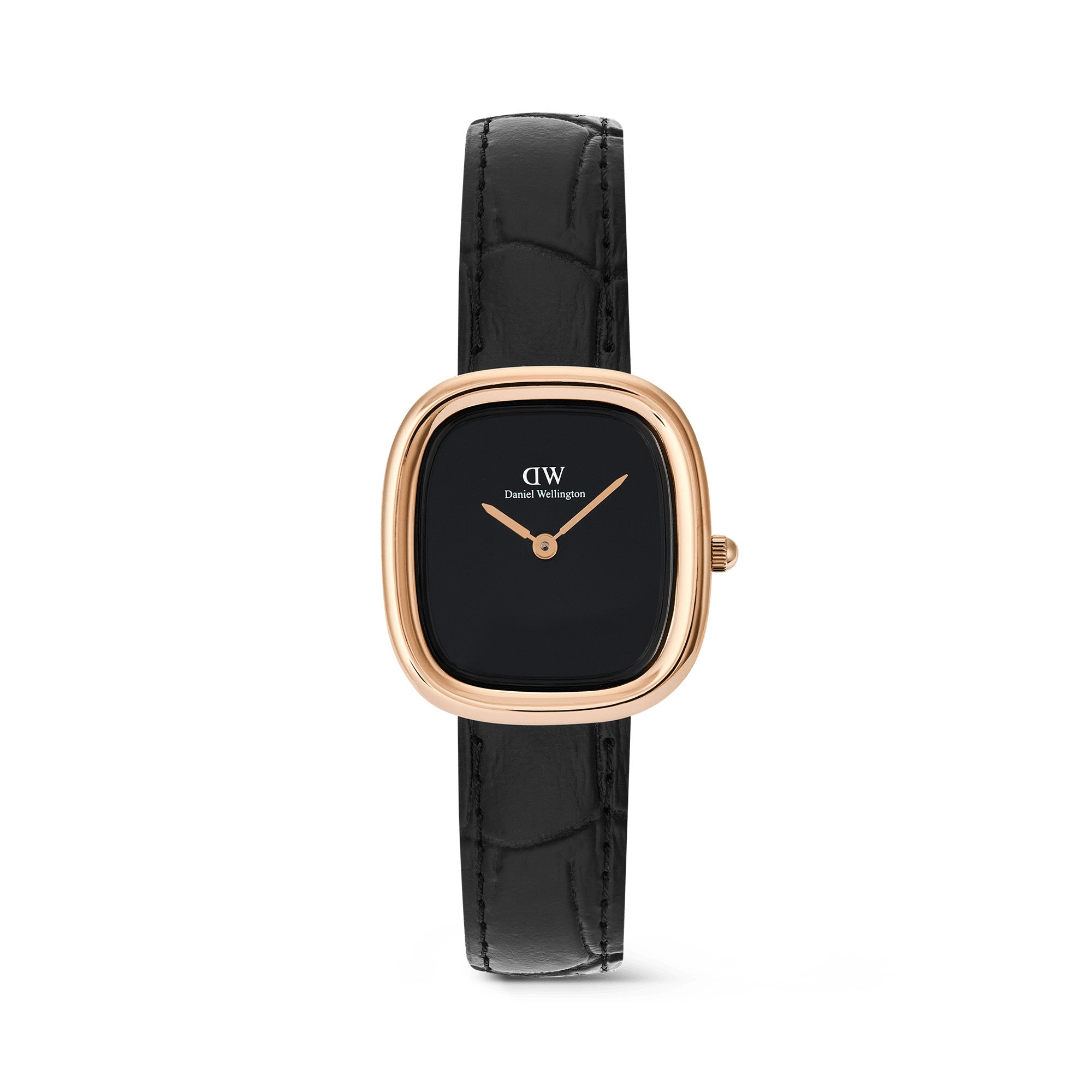 Daniel Wellington Margot Reading Onyx Ceramic Rose Gold