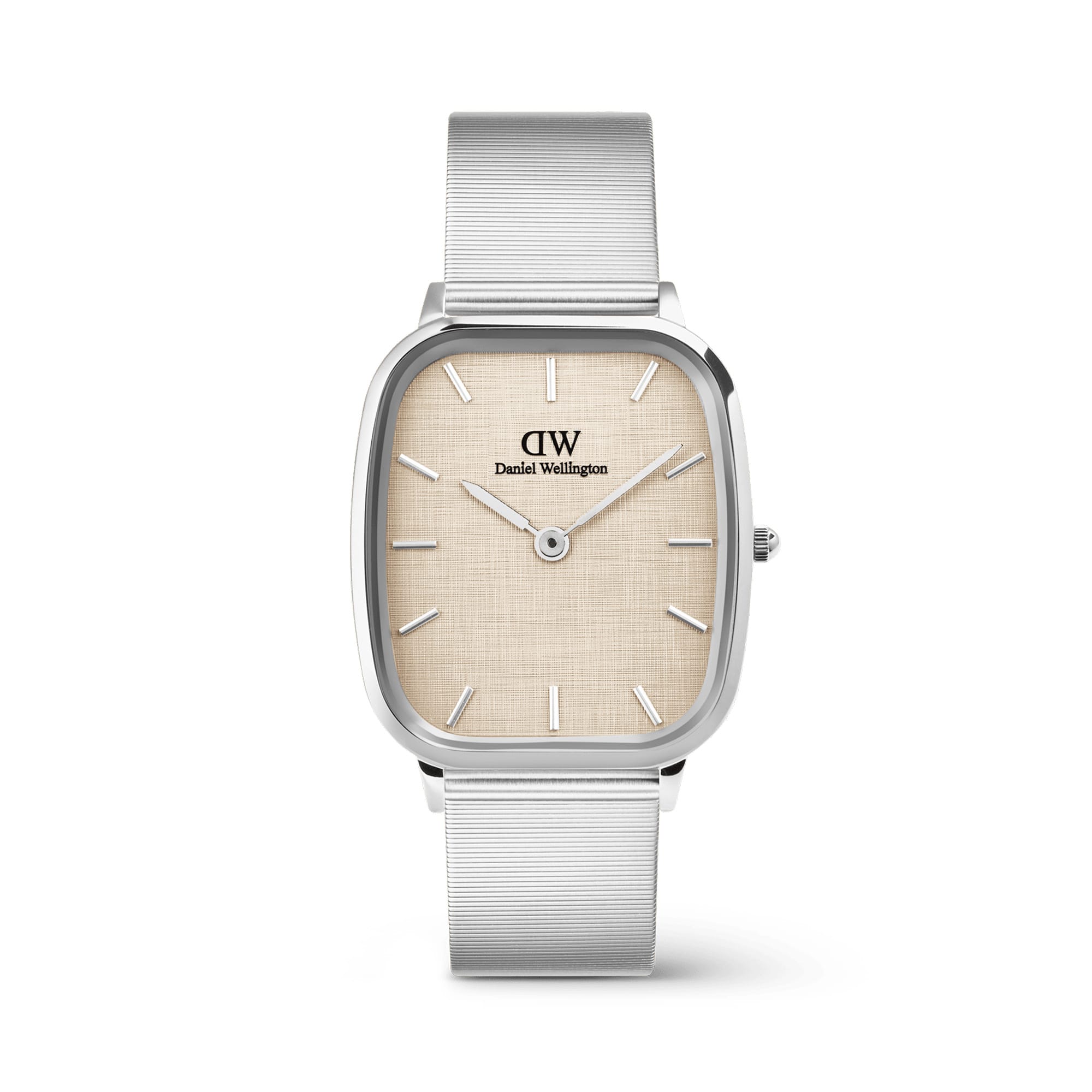 Daniel Wellington Marlon Wire Linen Silver Watch