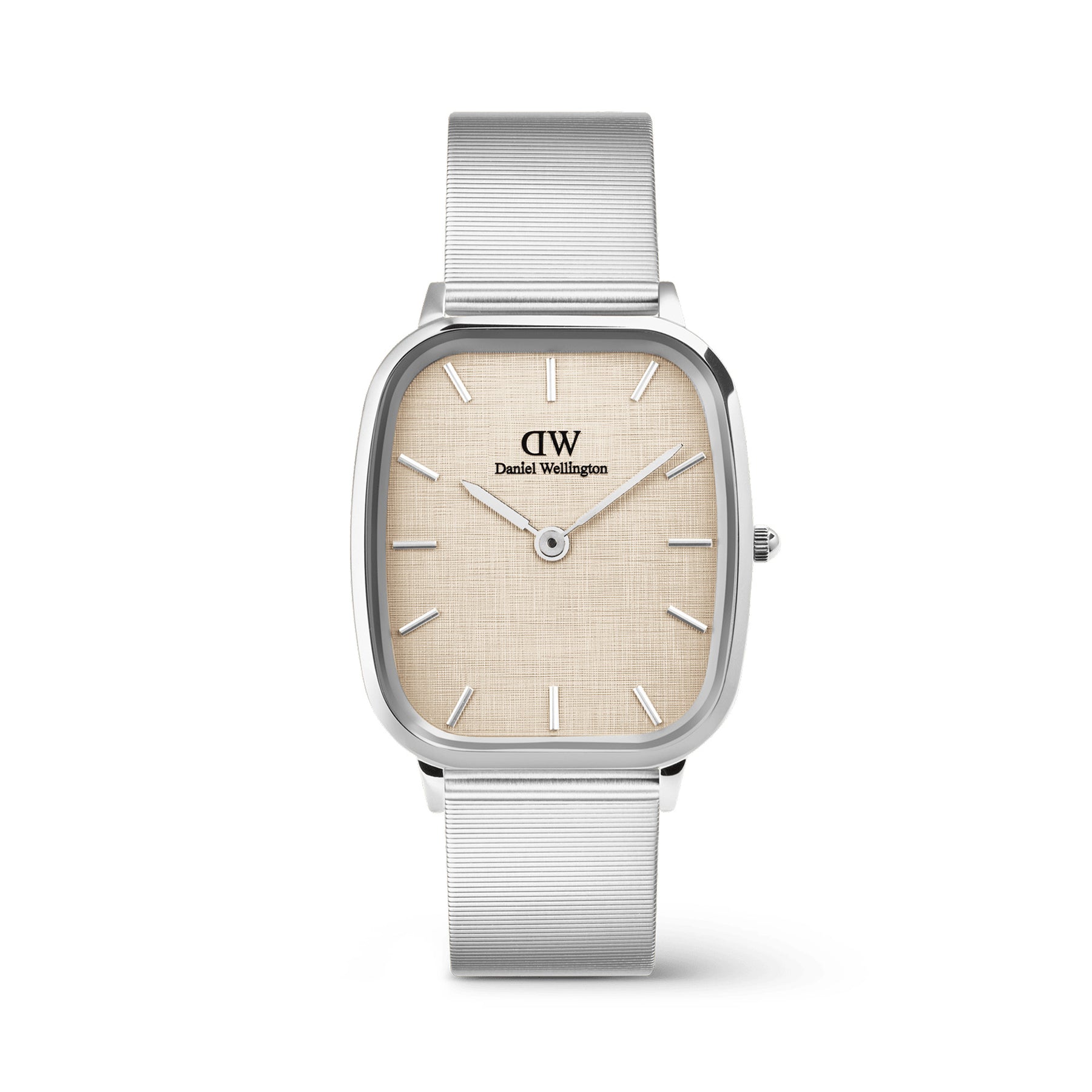 Daniel Wellington Marlon Wire Linen Silver Watch