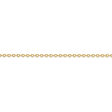 Round Cable 45cm Chain in 18ct Yellow Gold