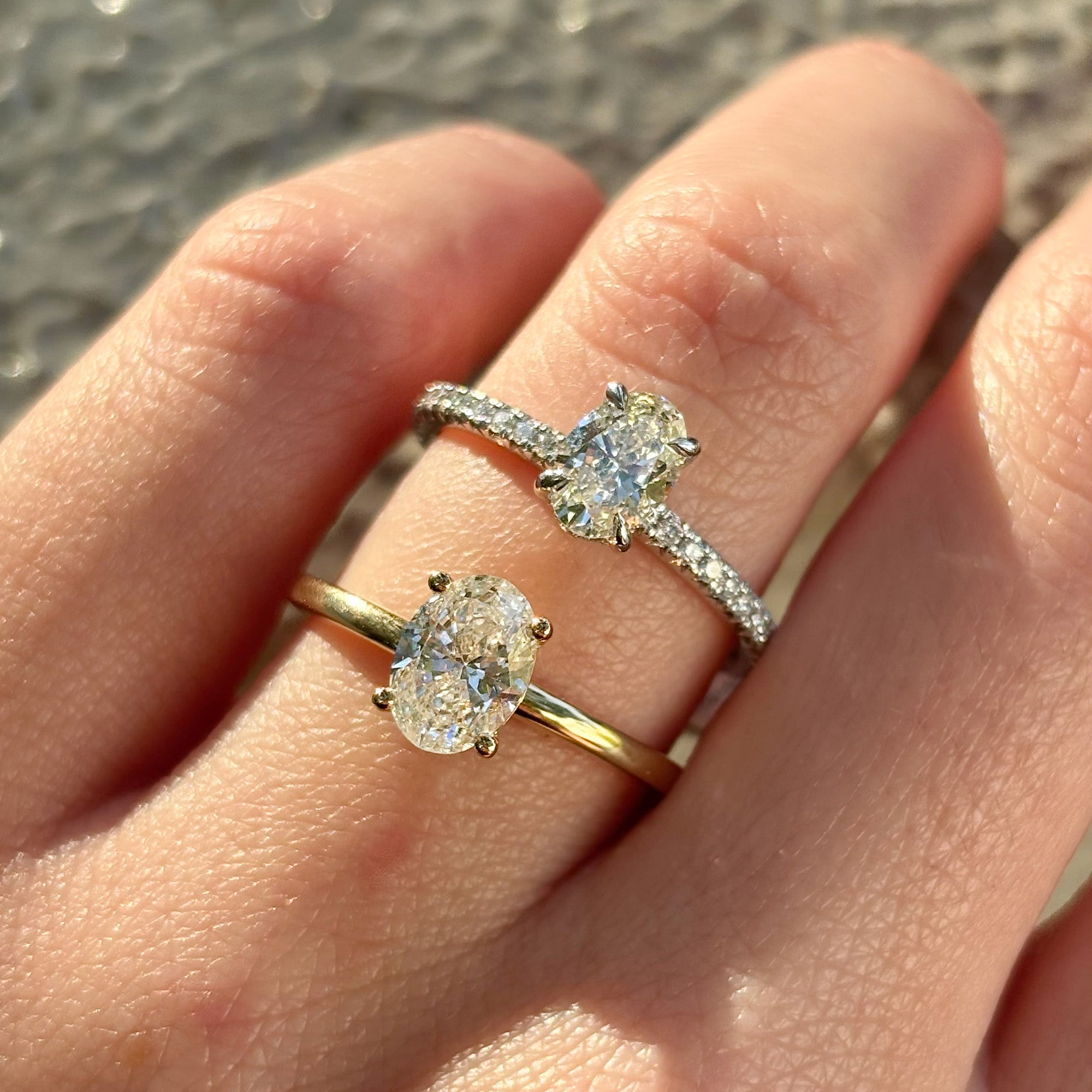 1917™ 1.00ct Diamond Oval Solitaire Engagement Ring in 18ct Yellow Gold