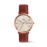 Daniel Wellington Classic Day Display St Mawes Rose Gold Champagne Watch