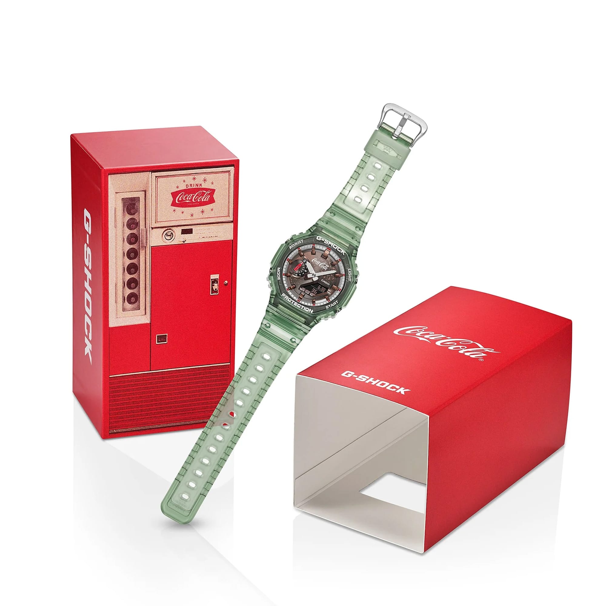 Casio G-SHOCK Analogue Digital 45.40mm Watch GA2100CC-3A
