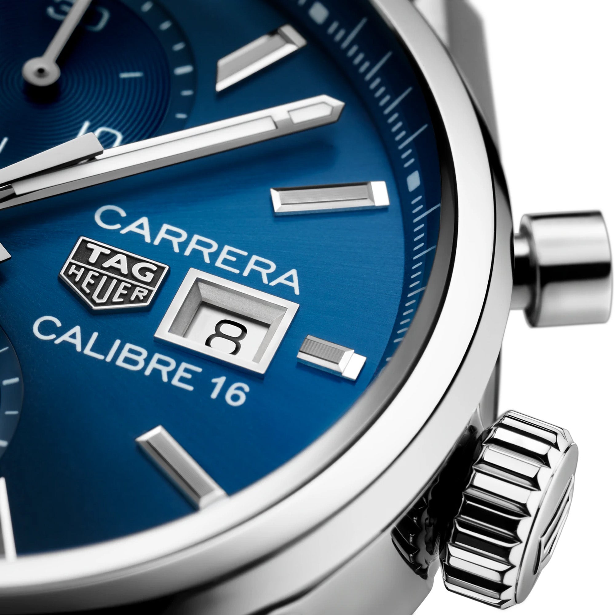 TAG Heuer Carrera Men's 43mm Stainless Steel Automatic Chronograph Watch CBK2112.BA0715