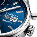 TAG Heuer Carrera Men's 43mm Stainless Steel Automatic Chronograph Watch CBK2112.BA0715