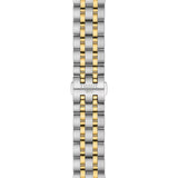 Tissot Stainless Steel & Yellow IP Mens Classic Dream T129.410.22.031.00