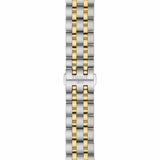 Tissot Stainless Steel & Yellow IP Mens Classic Dream T129.410.22.031.00