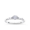 Everlasting Promise 0.33ct TW Round Brilliant Lab-Grown Diamond Ring in 9ct White Gold