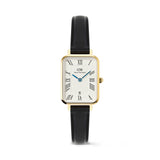 Daniel Wellington Quadro Roman Numerals Date Sheffield Gold