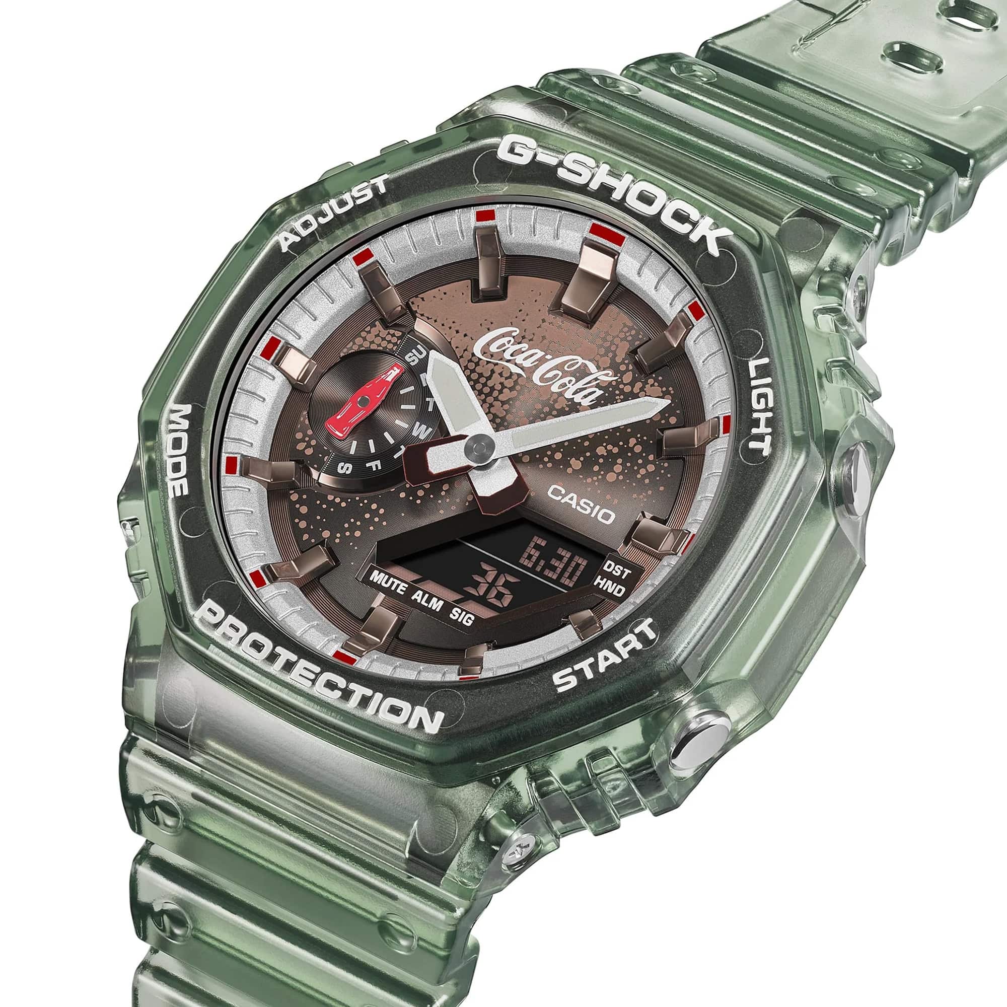 Casio G-SHOCK Analogue Digital 45.40mm Watch GA2100CC-3A