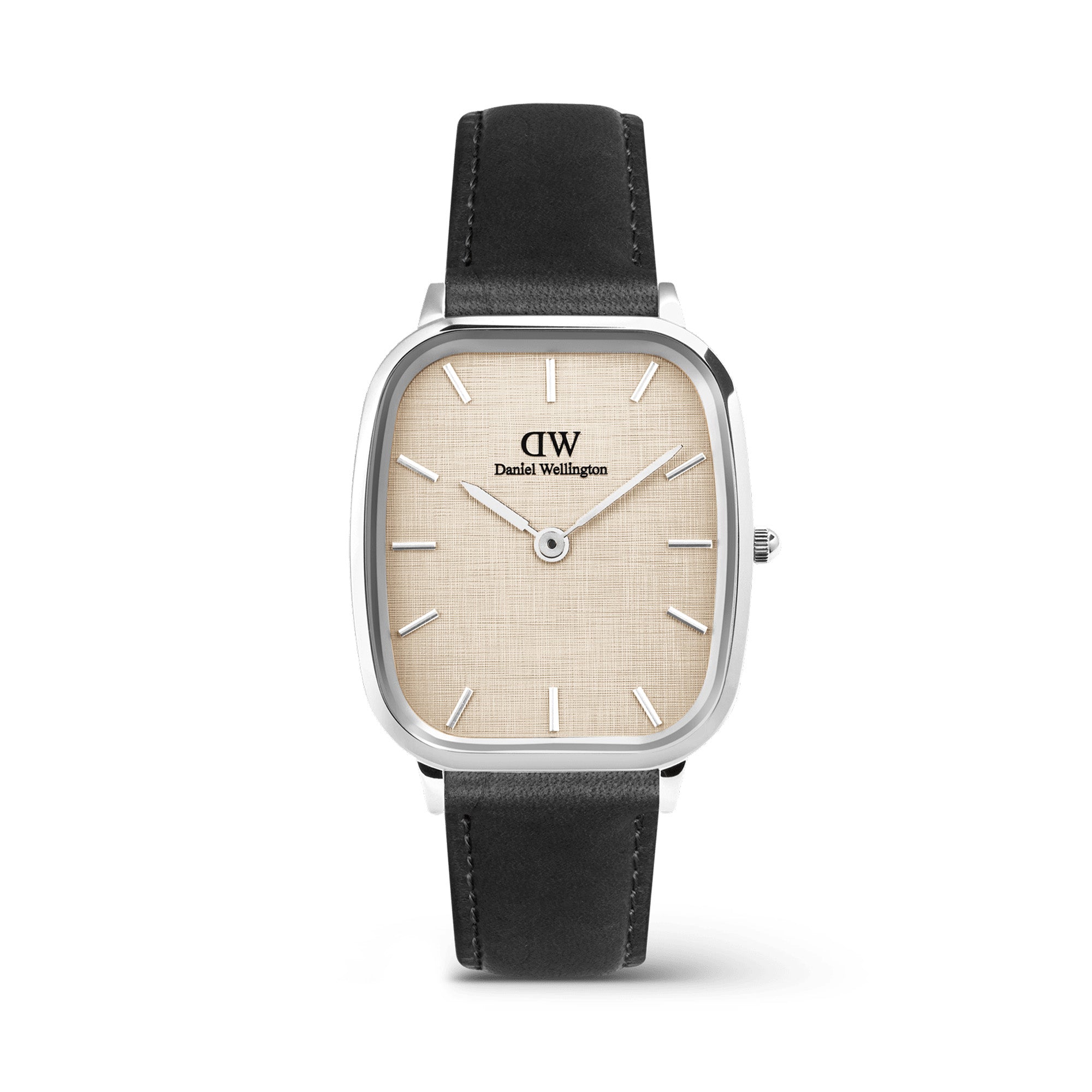 Daniel Wellington Marlon Sheffield Linen Silver Watch