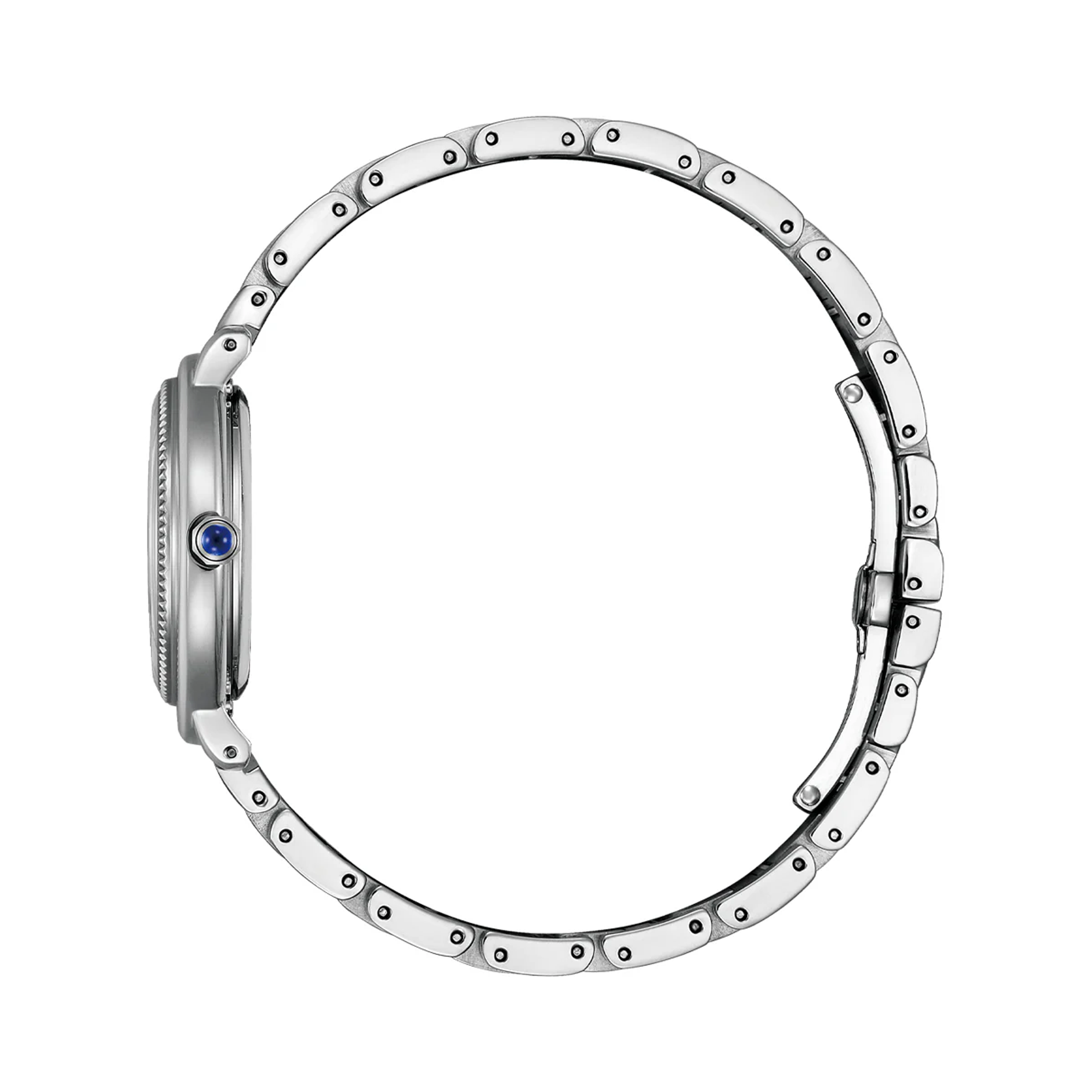 Citizen L Collection Women's 31mm Black Mother of Pearl Eco Drive Watch EM1100-84H