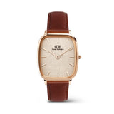 Daniel Wellington Marlon St Mawes Linen Rose Gold Watch