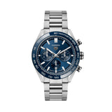 TAG Heuer Carrera Men's 44mm Stainless Steel Automatic Chronograph Watch CBN2A1A.BA0643