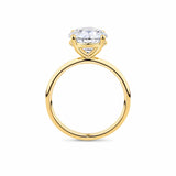 Everlasting 3.00ct TW Round Brilliant Cut Lab-Grown Diamond Engagement Ring in 18ct Yellow Gold