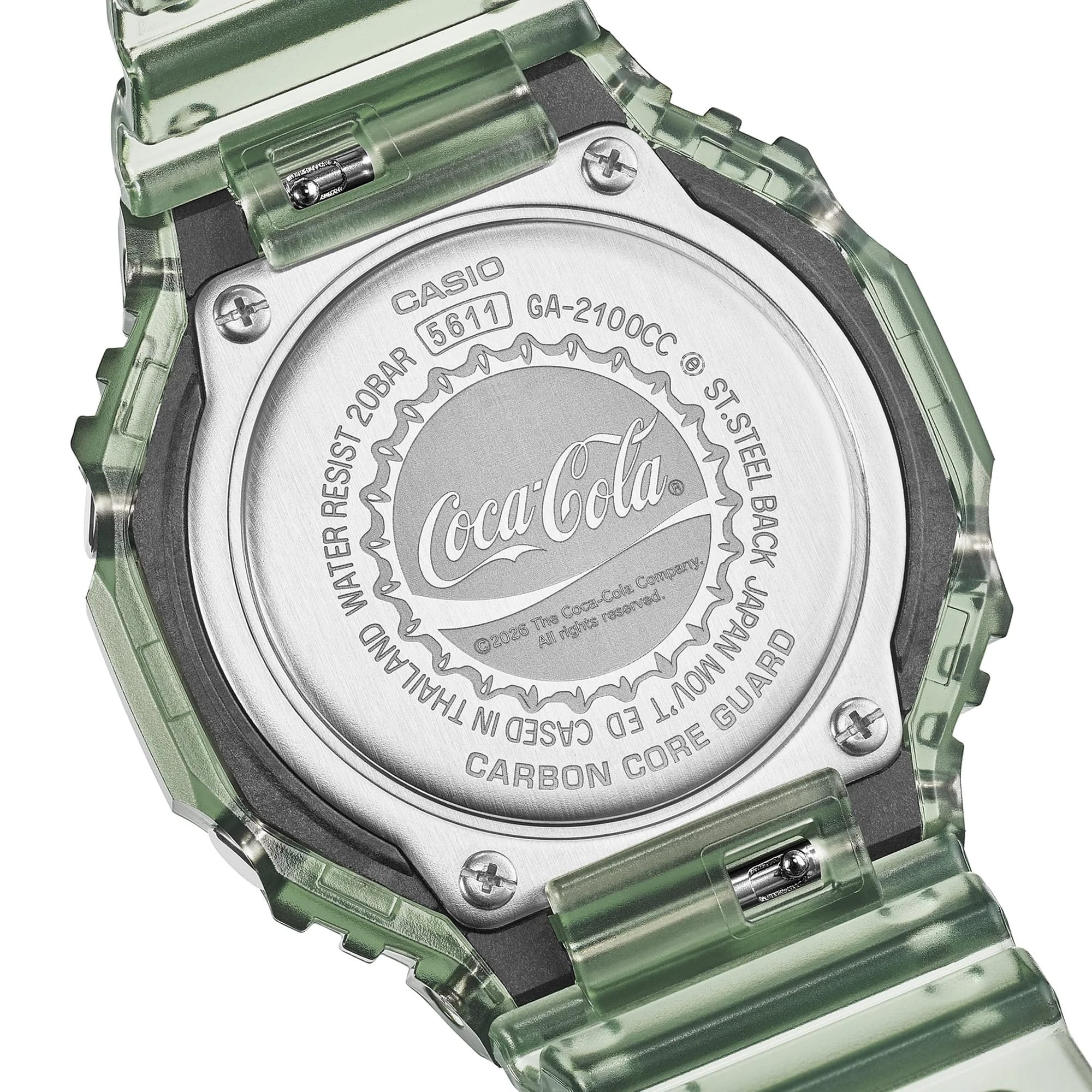 Casio G-SHOCK Analogue Digital 45.40mm Watch GA2100CC-3A