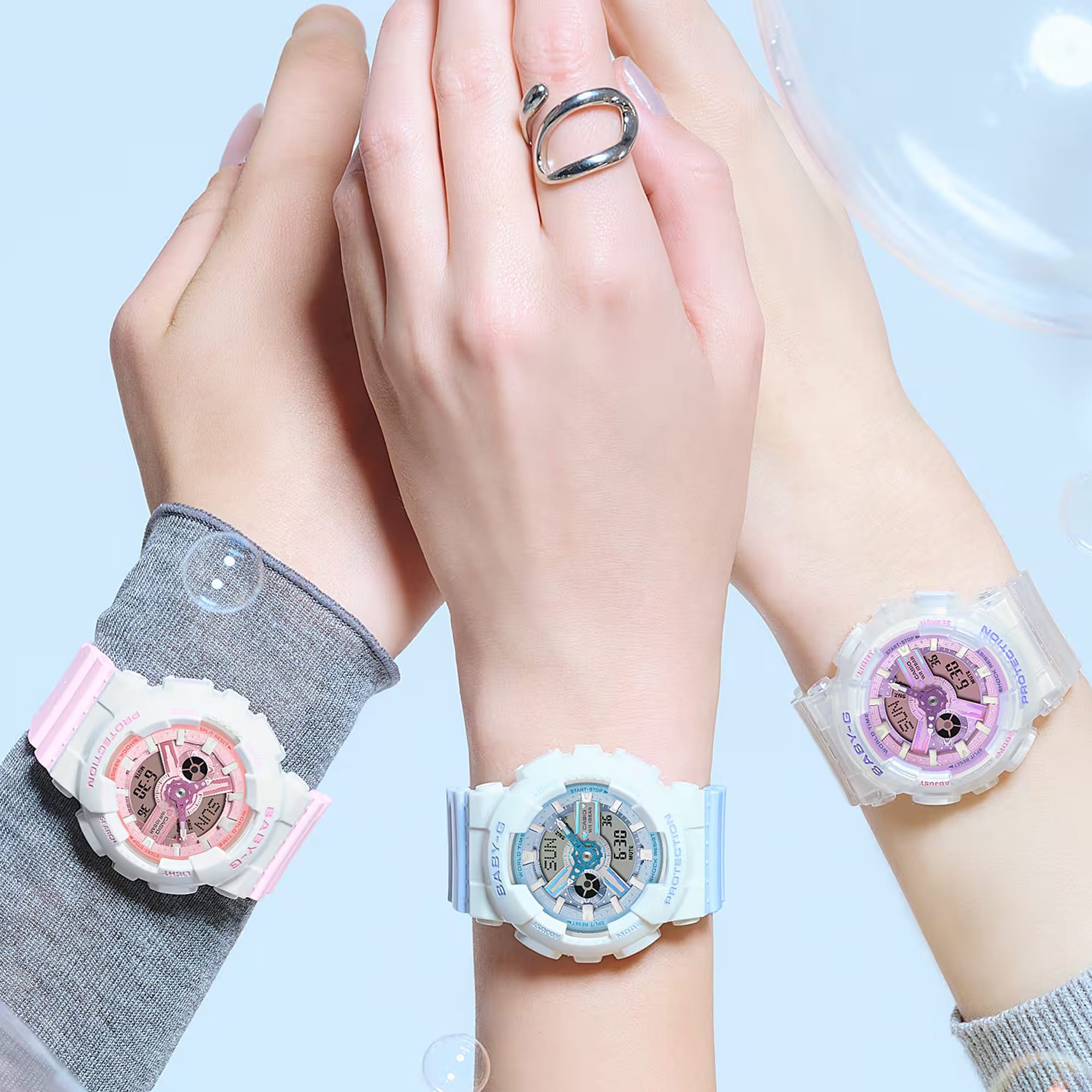 Casio Baby-G Analogue Digital Watch BA110PD-2A