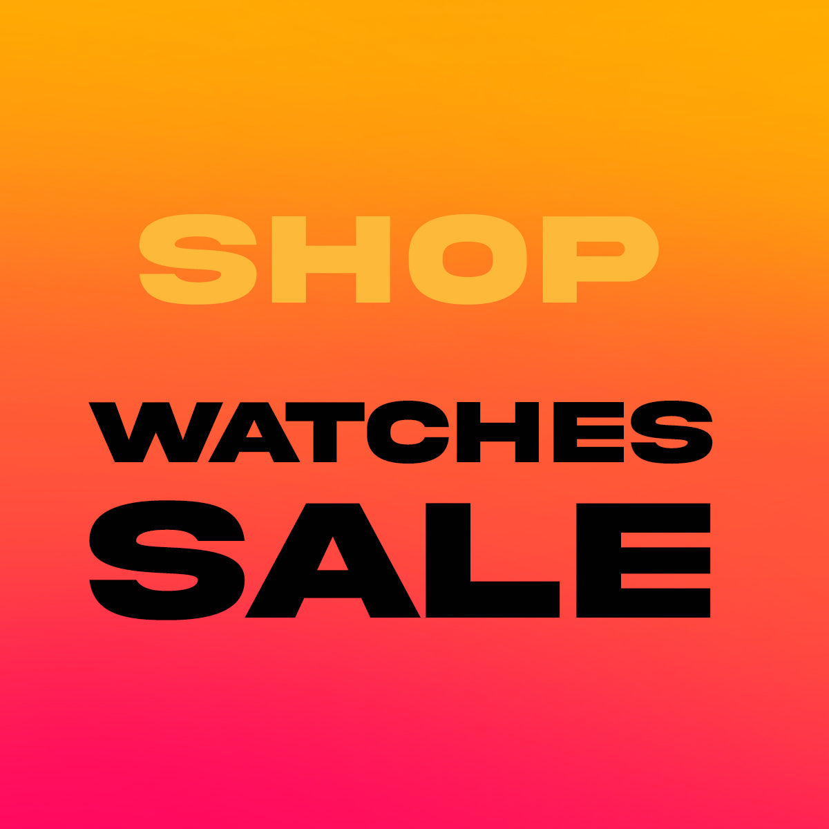 Black Friday Watch Sale
