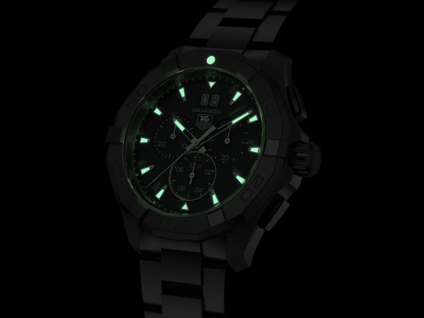 TAG HEUER AQUARACER QUARTZ CHRONOGRAPH 43MM CAY1110.BA0927