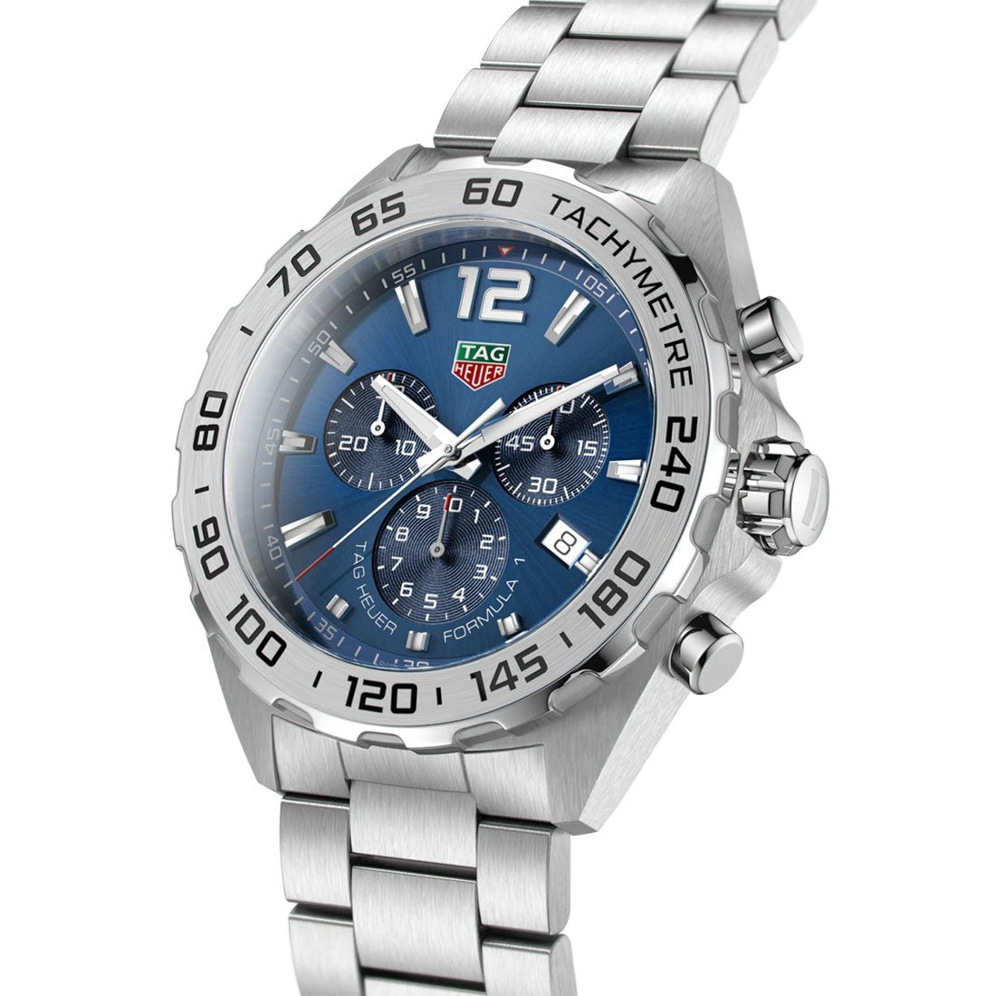 TAG Heuer Formula 1 Men's 43mm Stainless Steel Quartz Chronograph Watch CAZ101K.BA0842