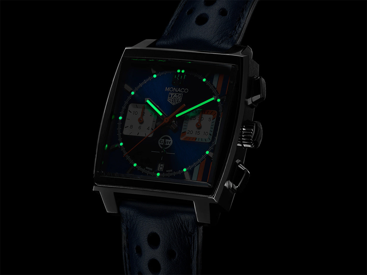 TAG Heuer Monaco Heuer 02 Automatic Chronograph Men's 39mm Watch CBL2115.FC6494