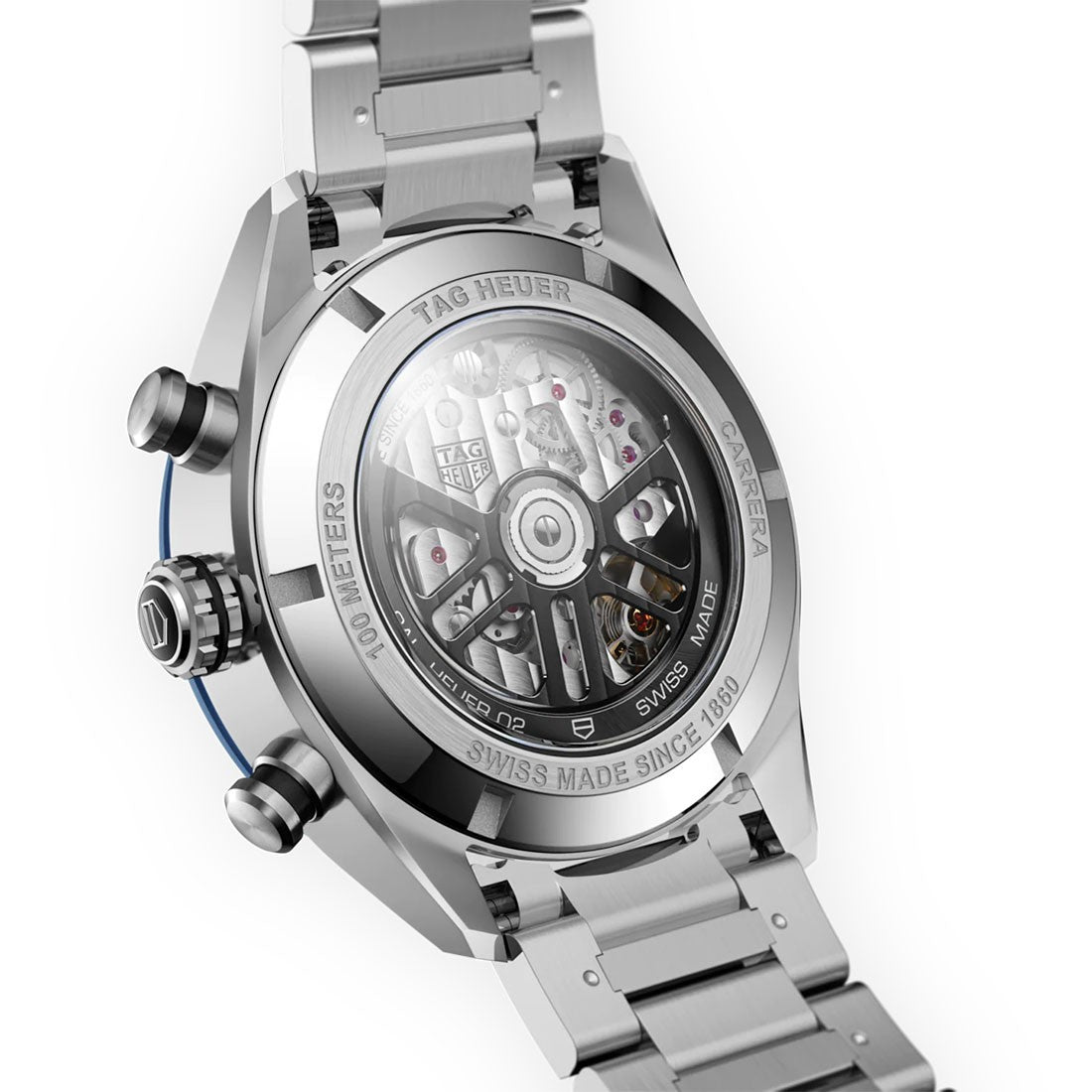 TAG Heuer Carrera Men's 44mm Stainless Steel Automatic Chronograph Watch CBN2A1A.BA0643