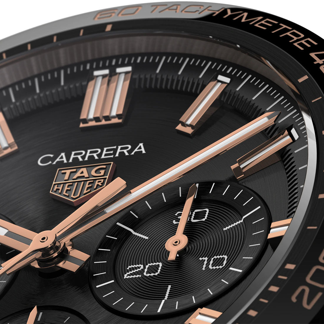 TAG Heuer Carrera Men's 44mm Stainless Steel & 18ct Rose Gold Automatic Chronograph Watch CBN2A5A.FC6481