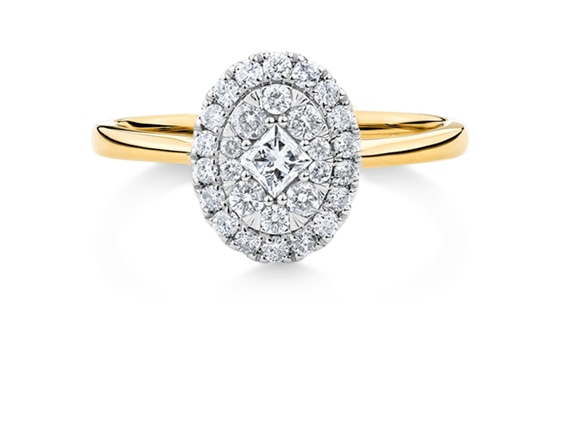 Cluster Engagement Rings