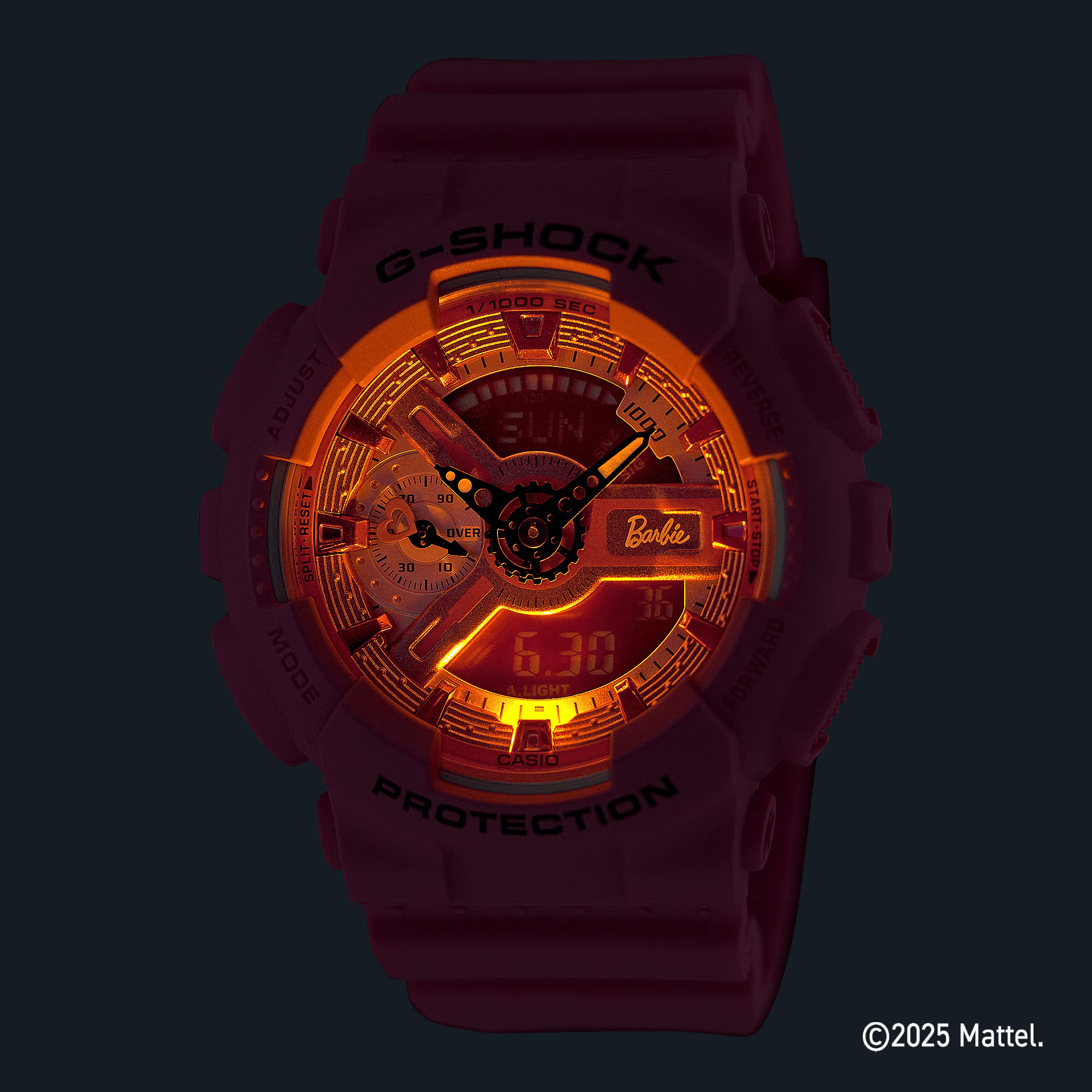 Casio G-SHOCK Women's Analogue Digital Watch GMAS110BE-4A