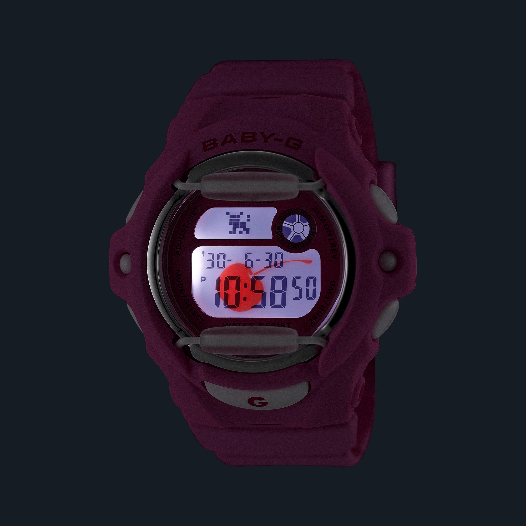 Casio BABY-G Women's Resin Quartz Watch BG169CH-4