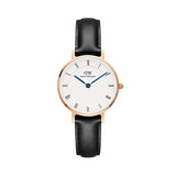 Daniel Wellington Petite Roman Numerals 28 Sheffield RG White Watch
